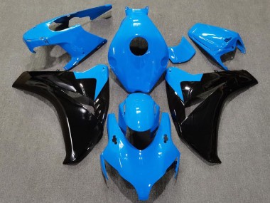 Carenados Moto Honda CBR1000RR 2008-2011 - Bebé Azul Negro Brillante Fabricantes