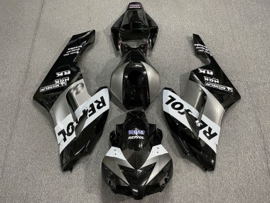 Carenados Moto Honda CBR1000RR 2004-2005 - Plata Blanco Negro Brillante Repsol Fabricantes