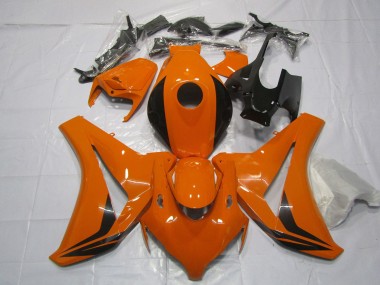 Carenados Moto Honda CBR1000RR 2008-2011 - Naranja Negro Brillante Fabricantes