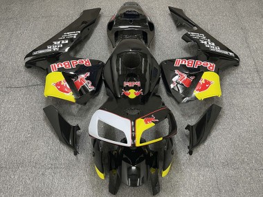 Carenados Moto Honda CBR600RR 2005-2006 - Negro Amarillo Blanco Rojo Bull Fabricantes