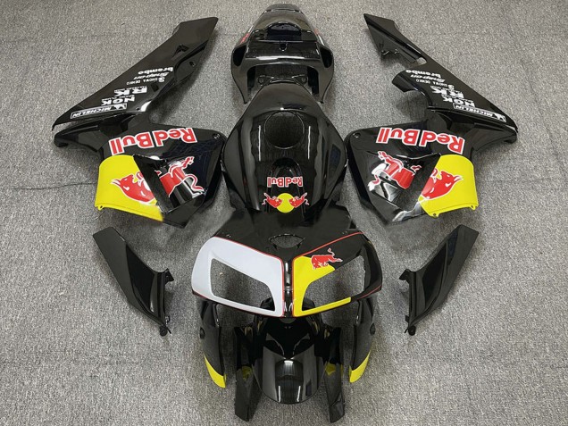 Carenados Moto Honda CBR600RR 2005-2006 - Negro Amarillo Blanco Rojo Bull Fabricantes