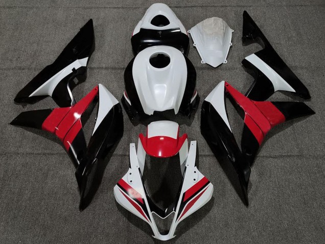 Carenados Moto Honda CBR600RR 2007-2008 - Blanco Rojo Negro Brillante Fabricantes