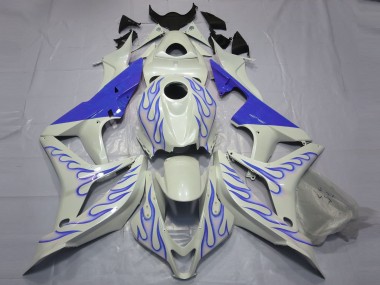 Carenados Moto Honda CBR600RR 2007-2008 - Blanco Azul Llama Fabricantes