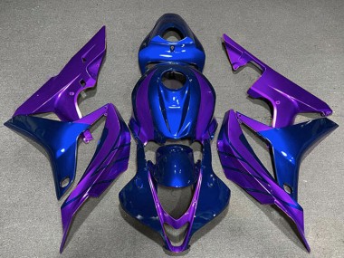 Carenados Moto Honda CBR600RR 2007-2008 - Azul Púrpura Fabricantes