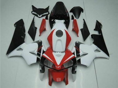 Kits Carenado Moto Honda CBR600RR 2005-2006 - Blanco Rojo Negro Fabricantes