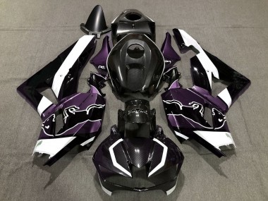 Carenados Moto Honda CBR600RR 2013-2023 - Negro FibraCarbono Blanco Púrpura Toro Fabricantes