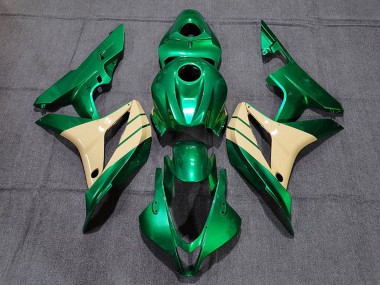 Carenados Moto Honda CBR600RR 2007-2008 - Verde Esmeralda Tan Fabricantes