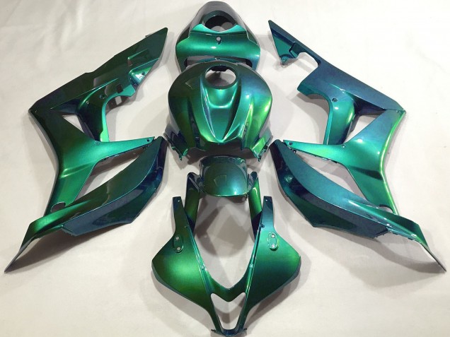 Carenados Moto Honda CBR600RR 2007-2008 - Verde Esmeralda Plain Fabricantes