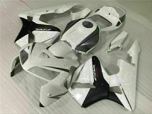 Carenado Moto Honda CBR600RR 2005-2006 - Blanco Negro Fabricantes
