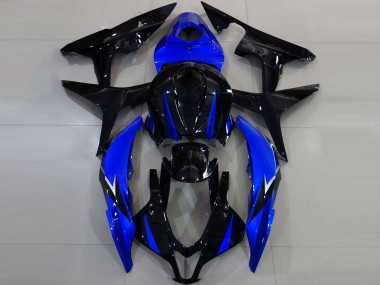 Carenados Moto Honda CBR600RR 2007-2008 - Azul Negro Brillante Fabricantes