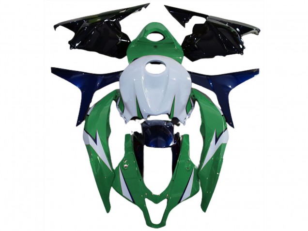 Carenado Moto Honda CBR600RR 2009-2012 - Blanco Verde Azul Negro Brillante Fabricantes
