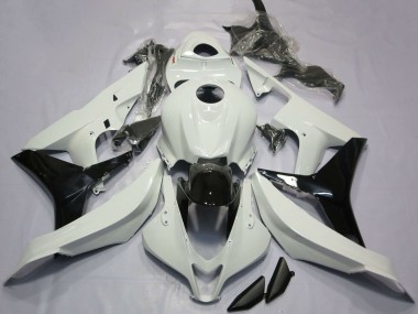 Carenados Moto Honda CBR600RR 2007-2008 - Blanco Negro Brillante Fabricantes