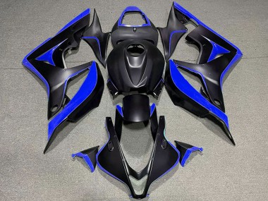Carenados Moto Honda CBR600RR 2007-2008 - Azul Negro Mate Fabricantes