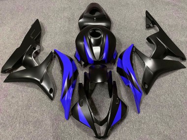 Carenado Moto Honda CBR600RR 2007-2008 - Azul Negro Mate Fabricantes