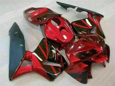 Carenado Moto Honda CBR600RR 2005-2006 - Rojo Negro Fabricantes
