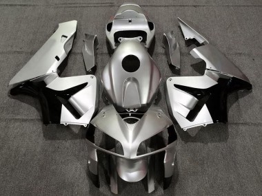 Carenados Moto Honda CBR600RR 2005-2006 - Plata Mate Negro Fabricantes