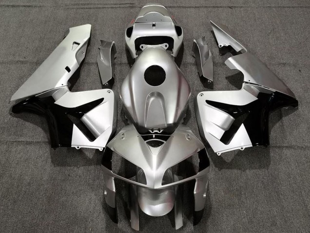 Carenados Moto Honda CBR600RR 2005-2006 - Plata Mate Negro Fabricantes