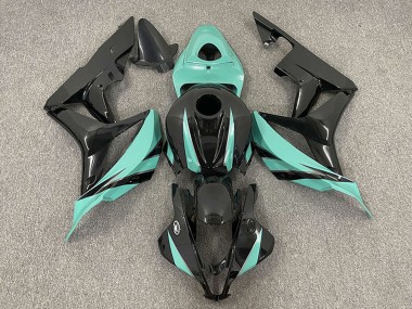 Carenados Moto Honda CBR600RR 2007-2008 - Verde Menta Negro Brillante Fabricantes