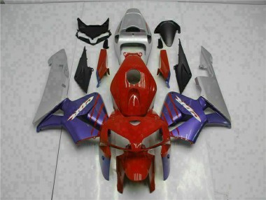 Carenados Moto Honda CBR600RR 2005-2006 - Rojo Púrpura Gris Fabricantes