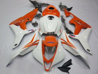 Carenados Moto Honda CBR600RR 2007-2008 - Blanco Naranja HRC Fabricantes