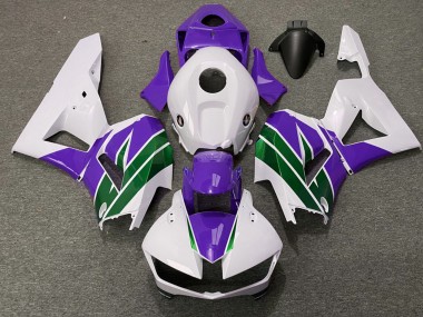 Carenados Moto Honda CBR600RR 2013-2023 - Blanco Púrpura Verde Fabricantes