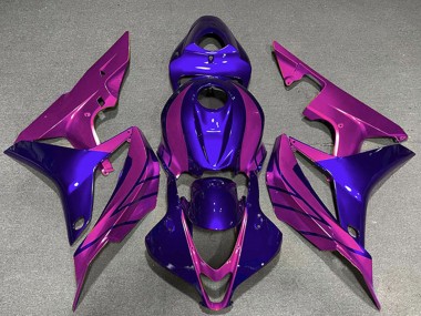 Carenados Moto Honda CBR600RR 2007-2008 - Azul Rosa Fabricantes