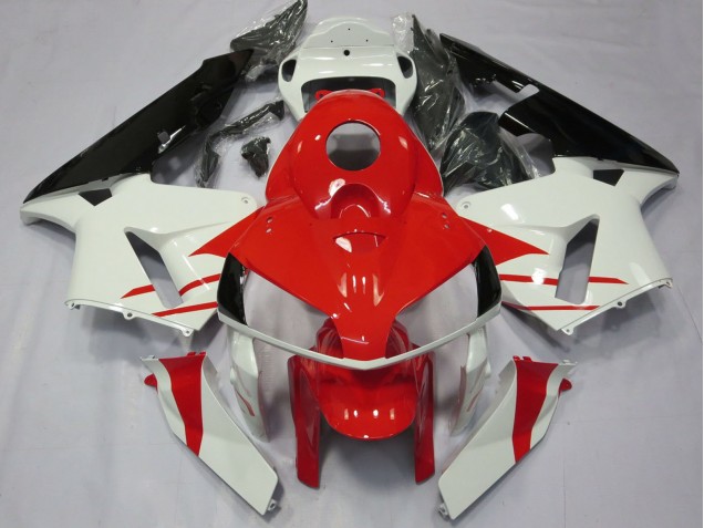 Carenados Moto Honda CBR600RR 2005-2006 - Blanco Rojo Negro Fabricantes
