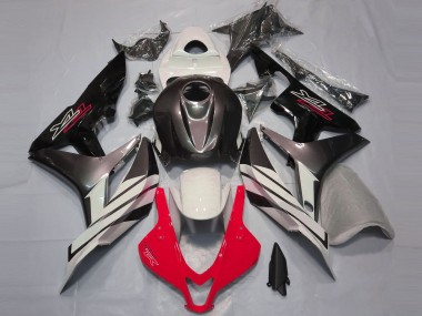 Carenados Moto Honda CBR600RR 2007-2008 - Blanco Rojo Gris Negro Brillante Fabricantes