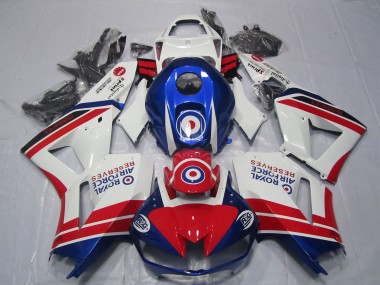 Carenados Moto Honda CBR600RR 2013-2023 - Blanco Rojo Azul Royal Air Force Fabricantes