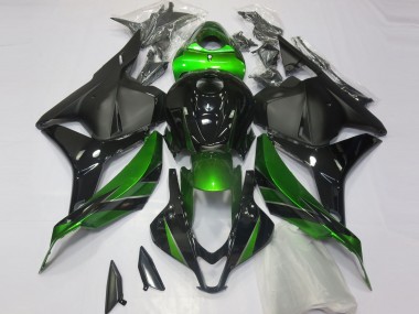 Carenados Moto Honda CBR600RR 2009-2012 - Verde Negro Brillante Negro Mate Fabricantes