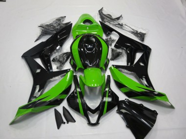 Carenados Moto Honda CBR600RR 2007-2008 - Verde Negro Brillante Fabricantes