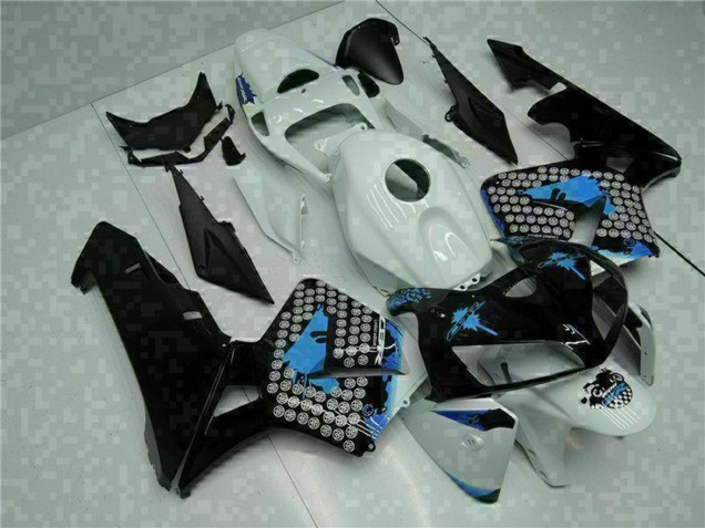 Carenados Moto Honda CBR600RR 2005-2006 - Blanco Negro Verde Fabricantes