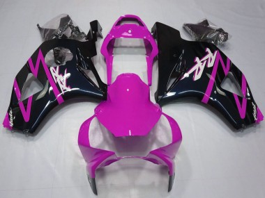 Carenado Moto Honda CBR954RR 2002-2003 - Rosa Negro Brillante Fabricantes