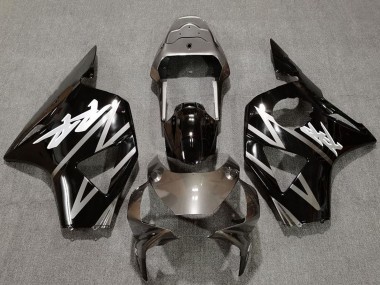 Carenados Moto Honda CBR954RR 2002-2003 - Plata Negro Brillante Fabricantes