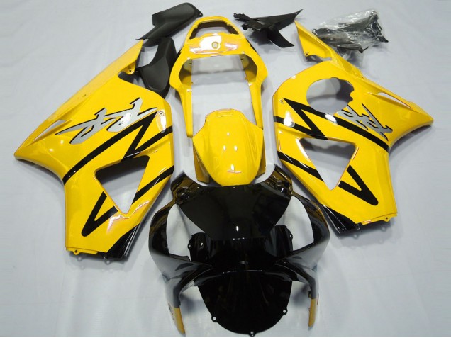 Carenados Moto Honda CBR954RR 2002-2003 - Amarillo Negro Brillante CBR Estilo Fabricantes