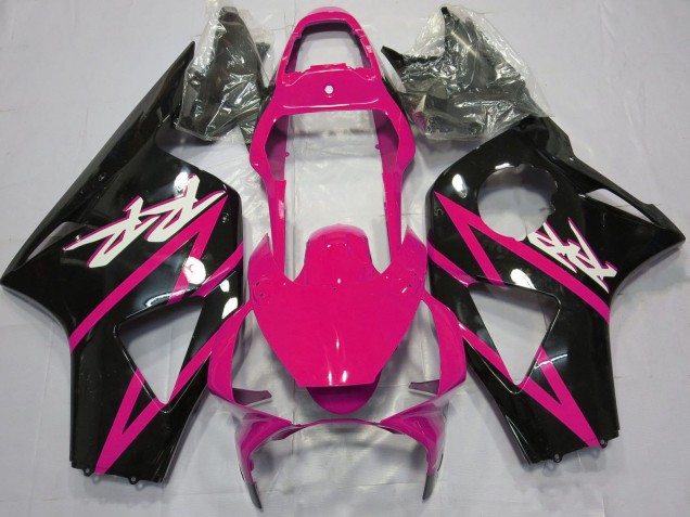 Carenados Moto Honda CBR954RR 2002-2003 - Rosa Negro Brillante Fabricantes