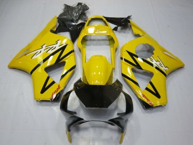 Carenado Moto Honda CBR954RR 2002-2003 - Amarillo Negro Brillante Fabricantes