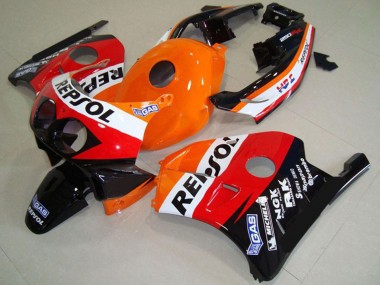 Carenados Moto Honda CBR250RR 1990-1998 - Naranja Blanco Rojo Negro Brillante Clásico Repsol Fabricantes