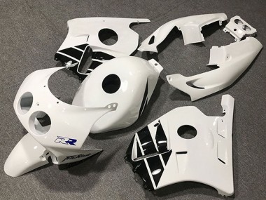 Carenados Moto Honda CBR250RR 1990-1998 - Blanco Negro Brillante Fabricantes