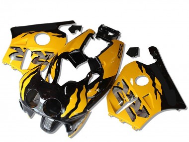 Carenados Moto Honda CBR250RR 1990-1998 - Amarillo Negro Brillante RR Fabricantes