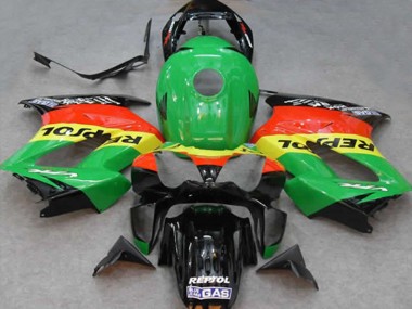 Carenados Moto Honda VFR 800 2002-2013 - Verde Amarillo Rojo Negro Repsol Fabricantes