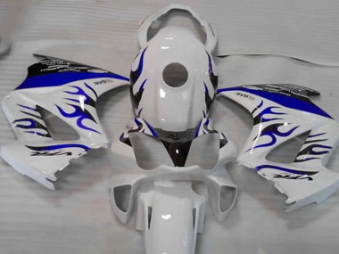 Carenados Moto Honda VFR 800 2002-2013 - Blanco Azul Llama Fabricantes