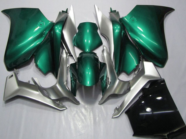 Carenados Moto Honda VFR 1200 2010-2014 - Plata Seafoam Verde Fabricantes