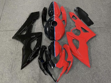 Carenados Moto Suzuki GSXR 1000 2005-2006 - Negro Brillante Rojo Fabricantes