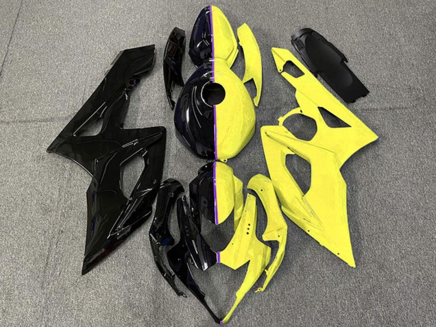 Carenados Moto Suzuki GSXR 1000 2005-2006 - Negro Brillante Amarillo Fabricantes