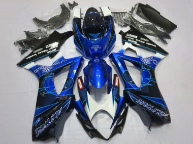 Carenados Moto Suzuki GSXR 1000 2007-2008 - Azul Negro Corona Fabricantes