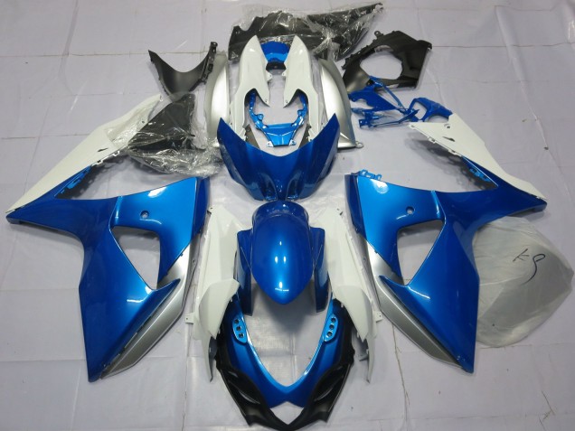 Carenados Moto Suzuki GSXR 1000 2009-2016 - Azul Blanco Fabricantes