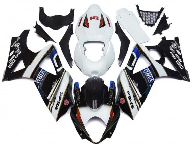 Carenados Moto Suzuki GSXR 1000 2007-2008 - Blanco Azul Rojo Negro Viru Fabricantes