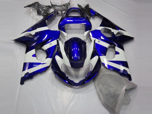 Carenados Moto Suzuki GSXR 1000 2000-2002 - Azul Blanco Fabricantes