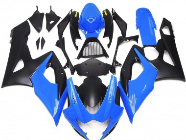 Carenados Moto Suzuki GSXR 1000 2005-2006 - Azul Negro Mate Amarillo Fabricantes